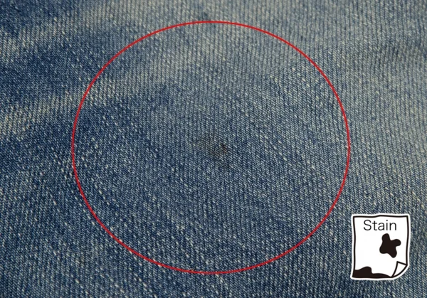 ヒステリックグラマーHYSTERIC GLAMOUR ワッペンパッチ膝切替デニムパンツ インディゴS K-111734_004