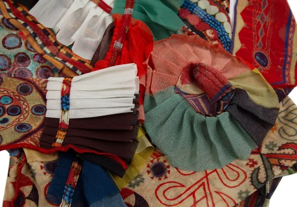 Jean-Paul GAULTIER FEMME Graphic Print Mesh Cardigan K-111740_007