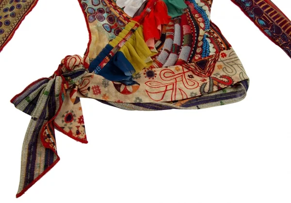 Jean-Paul GAULTIER FEMME Graphic Print Mesh Cardigan K-111740_008