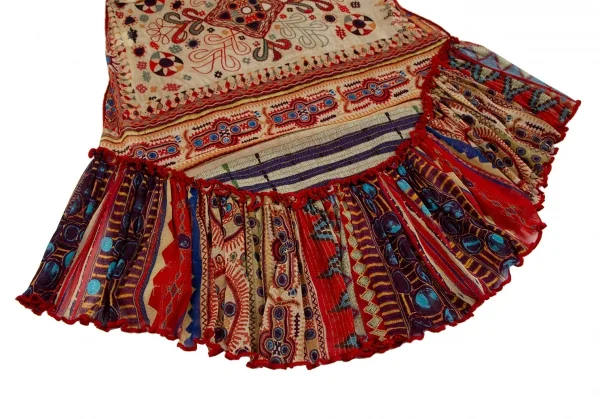 ジャンポールゴルチエ ファムJean Paul GAULTIER FEMME ビーズグラフィックプリントパワーネットノースリーブワンピース マルチ40 K-111741_007