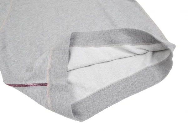 ポールスミス ピンクPaul Smith PINK ラグラン半袖グリッタースウェットシャツ グレーM K-111785_006