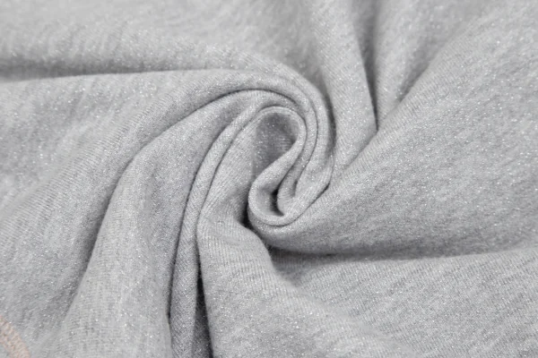 ポールスミス ピンクPaul Smith PINK ラグラン半袖グリッタースウェットシャツ グレーM K-111785_009