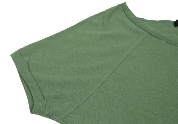 アツロウタヤマA/T ショルダーオープン切替Tシャツ 緑M位 K-111789_005