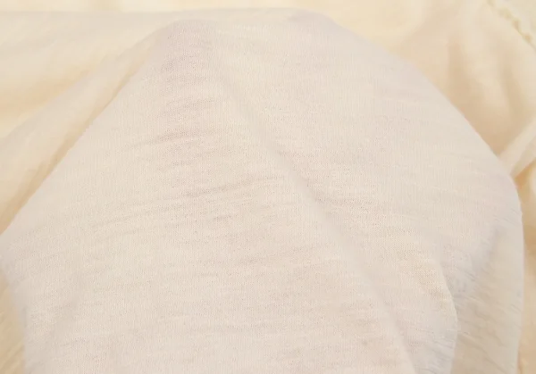 トリココムデギャルソンtricot COMME des GARCONS ローゲージ切替ニット半袖カーディガン クリームM位 K-111826_015