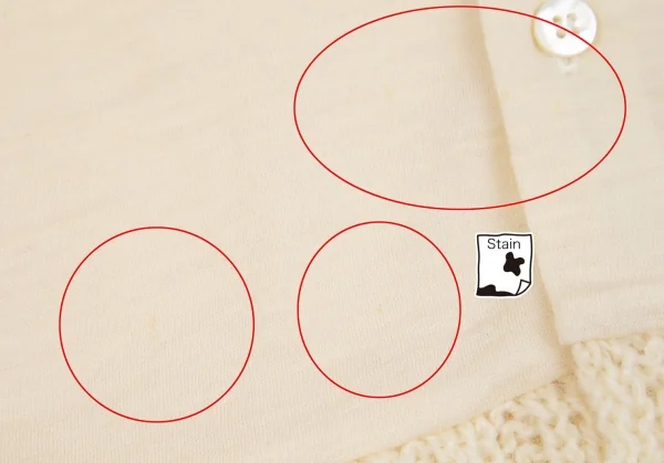 トリココムデギャルソンtricot COMME des GARCONS ローゲージ切替ニット半袖カーディガン クリームM位 K-111826_008