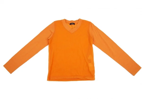 tricot COMME des GARCONS Dyed Mesh Layered V Neck T Shirt K-111828_002