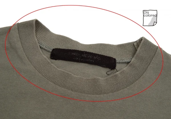 ジュンヤワタナベ コムデギャルソンJUNYA WATANABE COMME des GARCONS ボタニカル刺繍Tシャツ カーキS位 K-111831_004