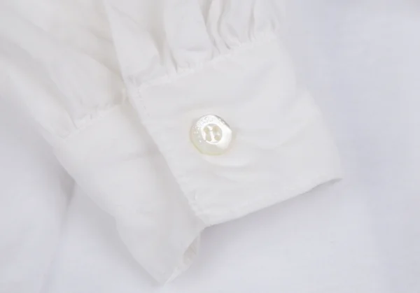 ミハラヤスヒロMIHARA YASUHIRO バックプリーツ切替シャツワンピース 白36 K-111835_008