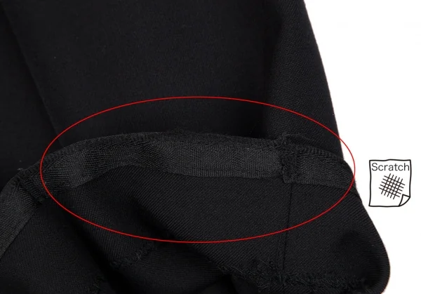 ヴェロニクブランキーノVERONIQUE BRANQUINHO ウールスラックスパンツ 黒36 K-111847_009