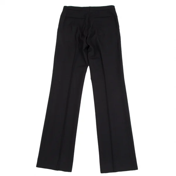 ヴェロニクブランキーノVERONIQUE BRANQUINHO ウール1Bピークドラペルセットアップスーツ 黒36 K-111848_018