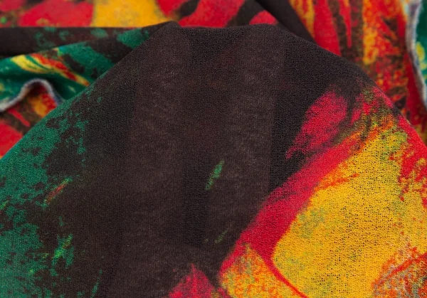 ジャンポールゴルチエ ファムJean Paul GAULTIER FEMME トロピカルプリントパワーネットTシャツ 赤緑黄他40 K-111855_013