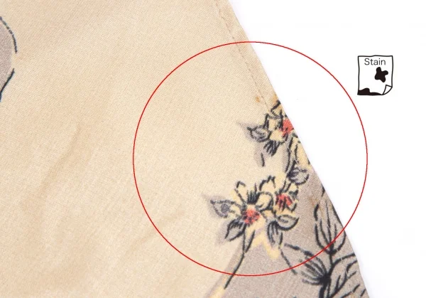 ジャンポールゴルチエ ファムJean Paul GAULTIER FEMME ネクタイスリーブストレッチノースリーブシャツ 黒マルチ40 K-111858_005