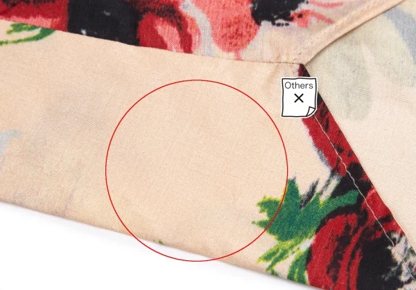 ジャンポールゴルチエ ファムJean Paul GAULTIER FEMME ネクタイスリーブストレッチノースリーブシャツ 黒マルチ40 K-111858_008