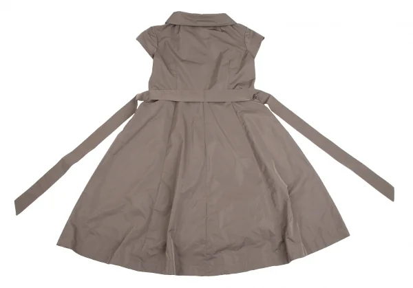 ジュンコ シマダJUNKO SHIMADA JS ポリプルオーバーフレンチスリーブワンピース モカ40 K-111860_012