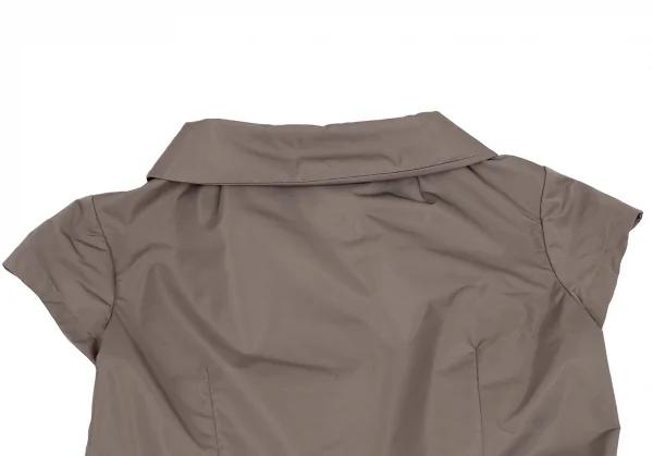 ジュンコ シマダJUNKO SHIMADA JS ポリプルオーバーフレンチスリーブワンピース モカ40 K-111860_013