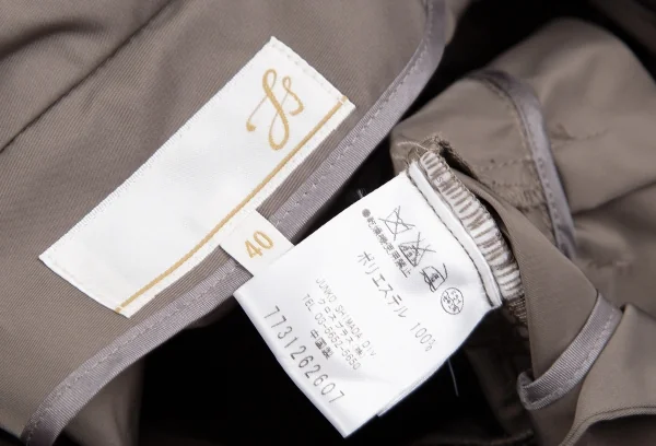 ジュンコ シマダJUNKO SHIMADA JS ポリプルオーバーフレンチスリーブワンピース モカ40 K-111860_018