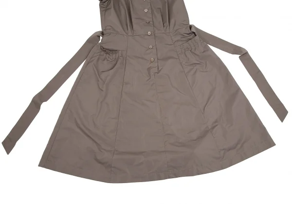 ジュンコ シマダJUNKO SHIMADA JS ポリプルオーバーフレンチスリーブワンピース モカ40 K-111860_007