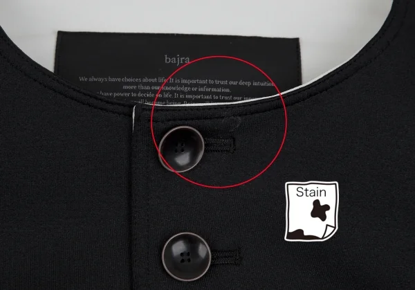 バジュラbajra ストレッチメニーボタンジャケット 黒2 K-111870_004