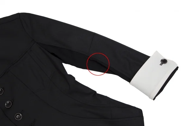 バジュラbajra ストレッチメニーボタンジャケット 黒2 K-111870_005