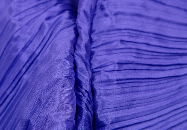 プリーツプリーズPLEATS PLEASE 大判プリーツポンチョストール 青 K-111899_014