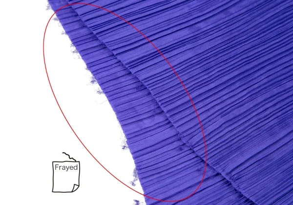 プリーツプリーズPLEATS PLEASE 大判プリーツポンチョストール 青 K-111899_007