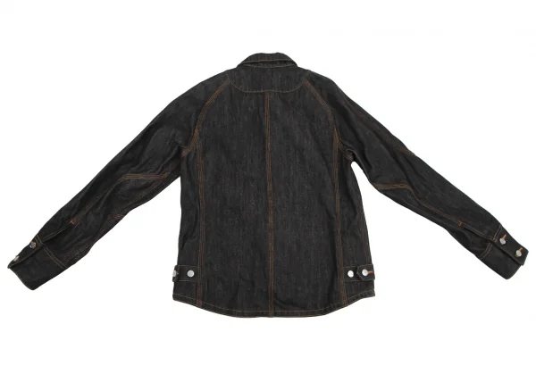 ファイナルホームFINAL HOME パッチポケットデニムジャケット 黒M K-111905_014