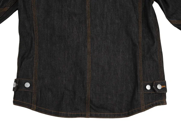 ファイナルホームFINAL HOME パッチポケットデニムジャケット 黒M K-111905_016
