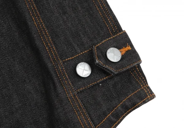 ファイナルホームFINAL HOME パッチポケットデニムジャケット 黒M K-111905_017