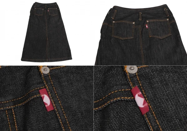 ファイナルホームFINAL HOME パッチポケットデニムジャケットセットアップ 黒M・XS K-111907_017