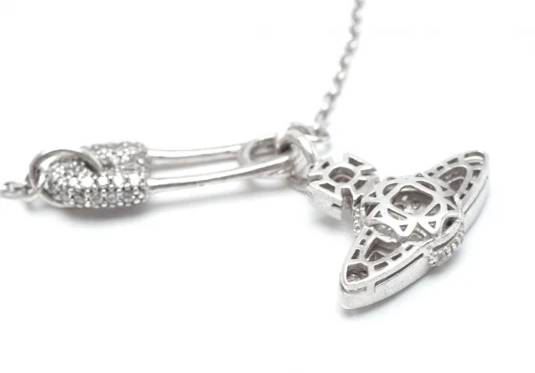 ヴィヴィアンウエストウッドVivienne Westwood Clotilde Small Bracelet セーフティピンオーブブレスレット シルバー K-111921_006