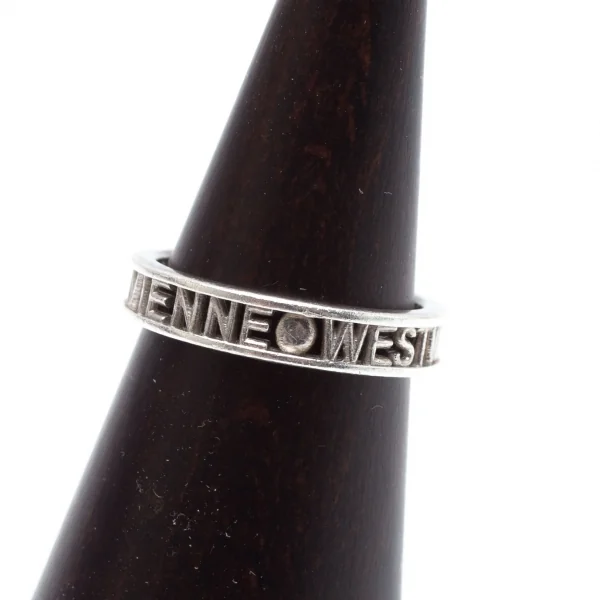 ヴィヴィアンウエストウッドVivienne Westwood Westminster ロゴ透かしリング シルバーM K-111923_001
