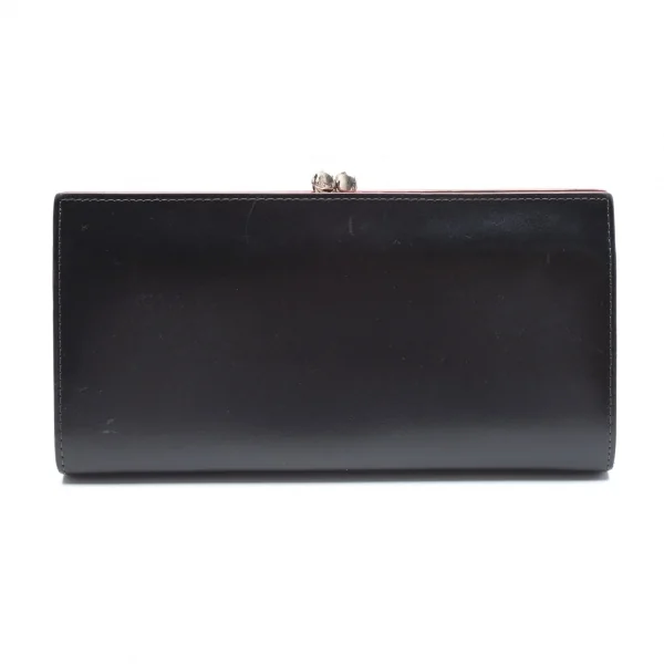 ヴィヴィアンウエストウッドVivienne Westwood SIMPLE TINY ORB がま口長財布 黒 K-111925_002