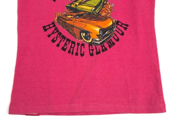 ヒステリックHysteric ホットロッドプリントタンクトップ ピンクF K-111930_007