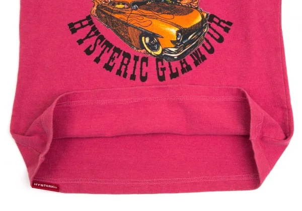 ヒステリックHysteric ホットロッドプリントタンクトップ ピンクF K-111930_008