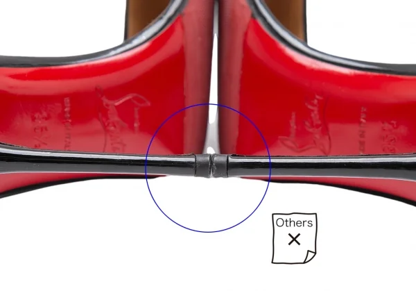 クリスチャンルブタンChristian Louboutin パテントレザーピンヒールパンプス 黒35.5(22.5) K-111944_012