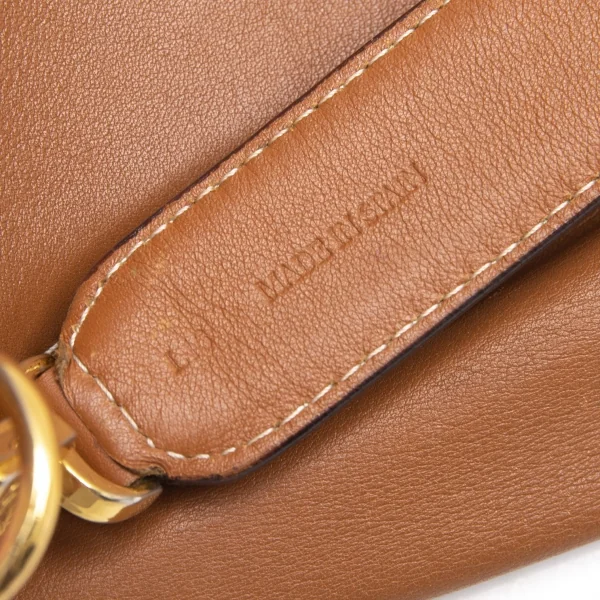 ロエベLOEWE レザーワンショルダーバッグ ブラウン K-111948_016