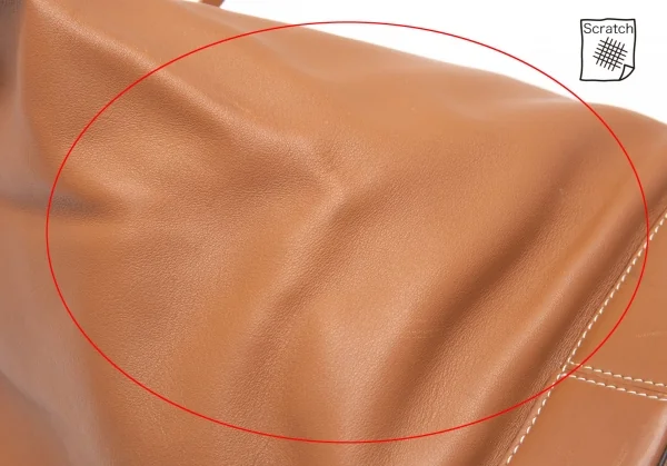 ロエベLOEWE レザーワンショルダーバッグ ブラウン K-111948_005