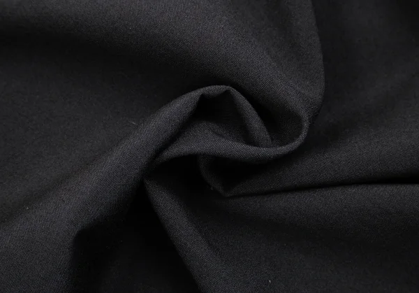 コムコム コムデギャルソンCOMME des GARCONS ウールトロタックワイドクロップドパンツ 黒XS K-111951_013