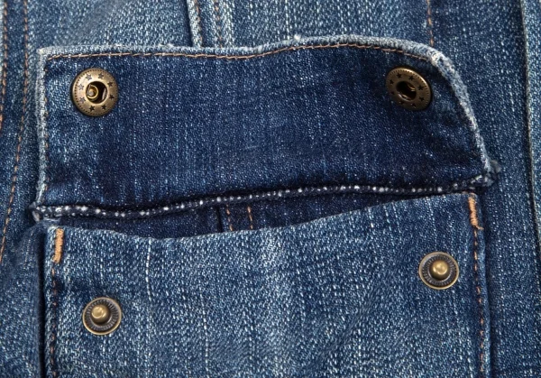 マルニMARNI ジップポケットデニムジャケット インディゴ0 K-111960_008