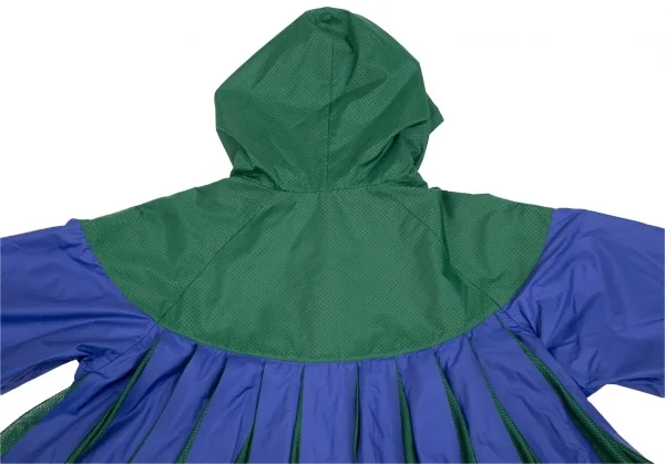 ナイキラボ×サカイNIKELab×sacai バックプリーツメッシュ切替ウインドブレーカー 青緑XXS K-111961_014