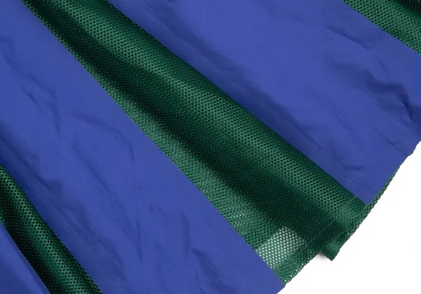 ナイキラボ×サカイNIKELab×sacai バックプリーツメッシュ切替ウインドブレーカー 青緑XXS K-111961_015