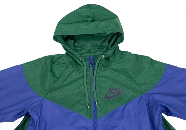 ナイキラボ×サカイNIKELab×sacai バックプリーツメッシュ切替ウインドブレーカー 青緑XXS K-111961_003