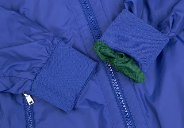 ナイキラボ×サカイNIKELab×sacai バックプリーツメッシュ切替ウインドブレーカー 青緑XXS K-111961_008