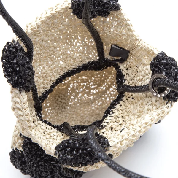 アンテプリマANTEPRIMA アニマーレ パンダワイヤーバッグ オフ黒 (K