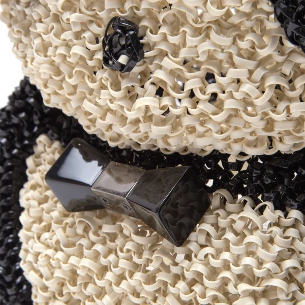 アンテプリマANTEPRIMA アニマーレ パンダワイヤーバッグ オフ黒 K-111966_004