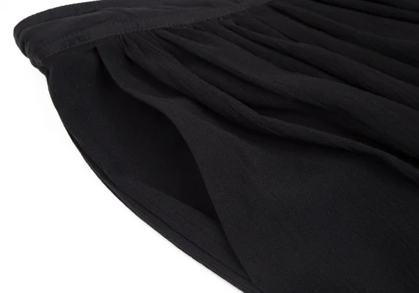 ロエベ パウラズイビザLOEWE Paula's Ibiza コットンギャザーバルーンパンツ 黒42 K-111978_006