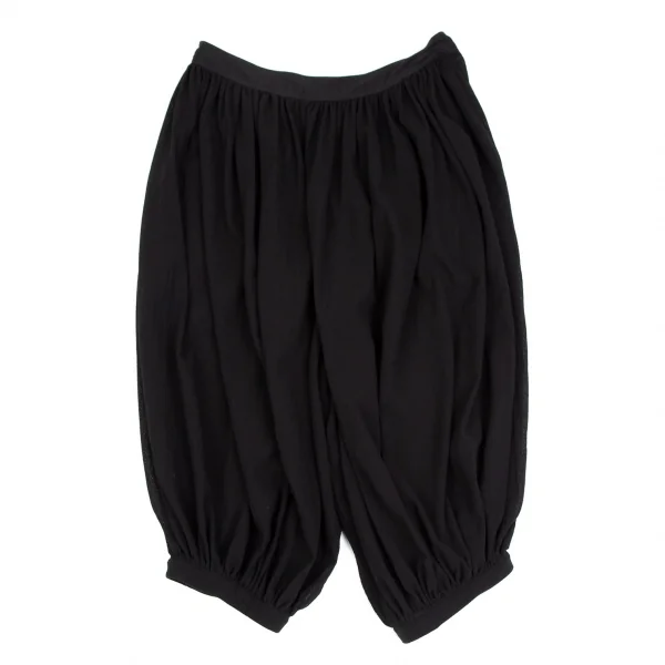 ロエベ パウラズイビザLOEWE Paula's Ibiza コットンギャザーバルーンパンツ 黒42 K-111978_009