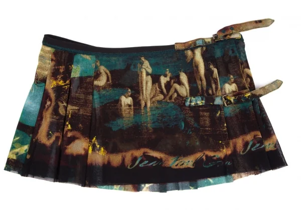ジャンポールゴルチエ ファムJean Paul GAULTIER FEMME グラフィックプリントパワーネットセットアップ マルチ40 K-111991_010