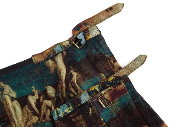 ジャンポールゴルチエ ファムJean Paul GAULTIER FEMME グラフィックプリントパワーネットセットアップ マルチ40 K-111991_011
