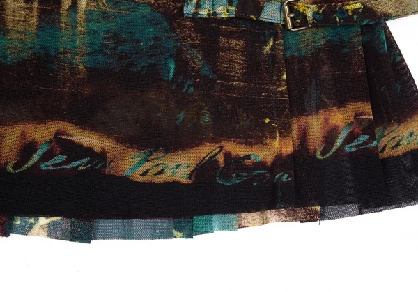 ジャンポールゴルチエ ファムJean Paul GAULTIER FEMME グラフィックプリントパワーネットセットアップ マルチ40 K-111991_015